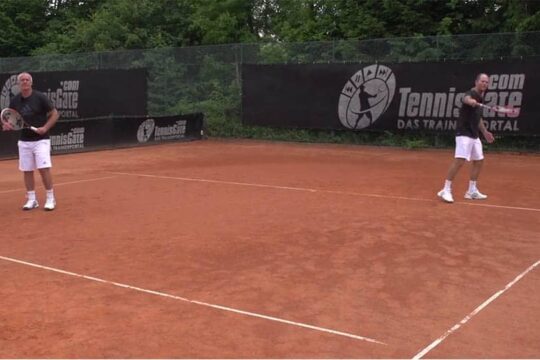 If your Partner Gets Lobbed it May be Easier for you to Play the Next Shot