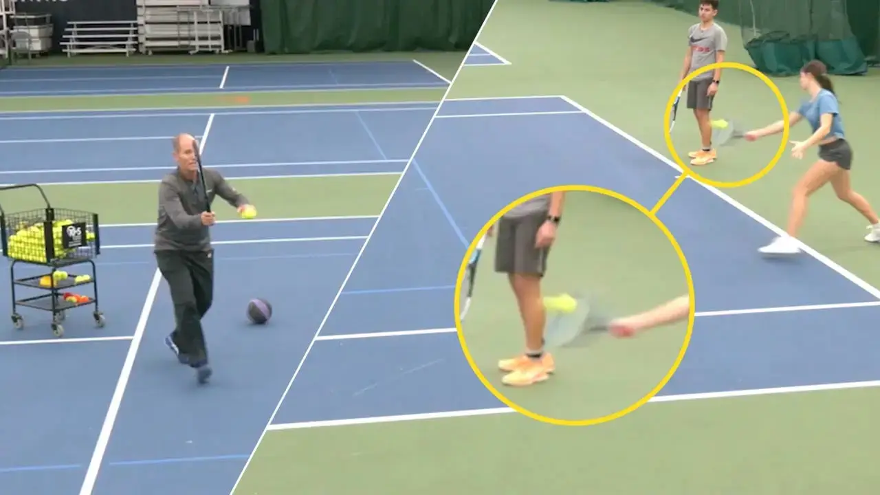 Think catch on volleys